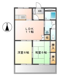 カーサーアスールの物件間取画像